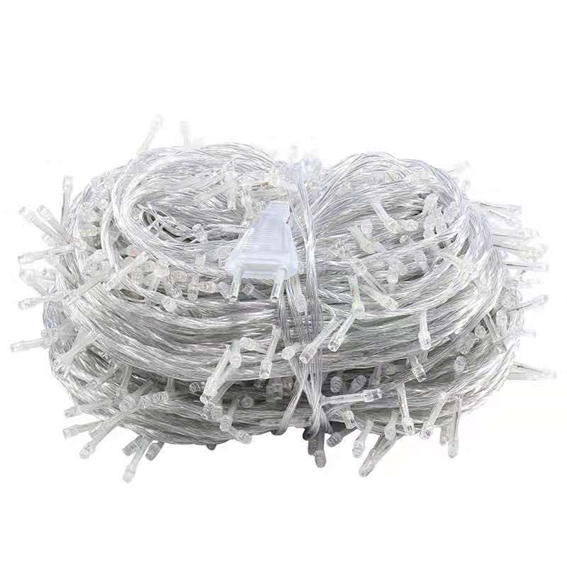 Outdoor Christmas Lights 10M 20M 30M 50M 100M LED String Lights Fairy Decoration Lights For Wedding Party Tree Garland