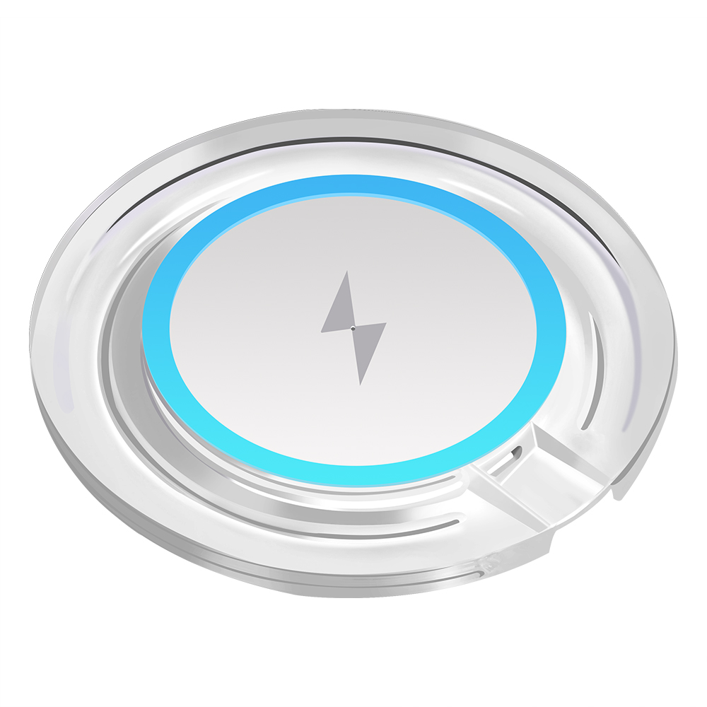 Chargeur sans fil rapide 10W pour Samsung Galaxy S10 S9/S9 + S8 Note 9 USB Qi chargeur pour iPhone 11 Pro XS Max XR X 8 Plus: Type 1 White