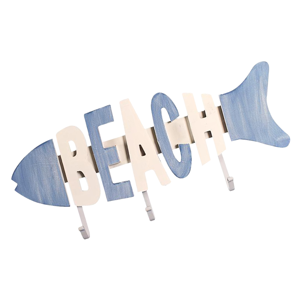 Storage Hook Fish Shape Hanging Hook Home Clothes Organizer Wardrobe Hook: Default Title