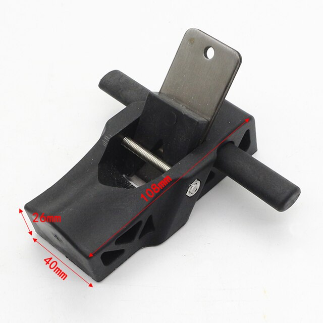 Mini pialla per la lavorazione del legno 108mm piallatura a mano piallatura in legno con manico strumento per la lavorazione del legno fai-da-te: black