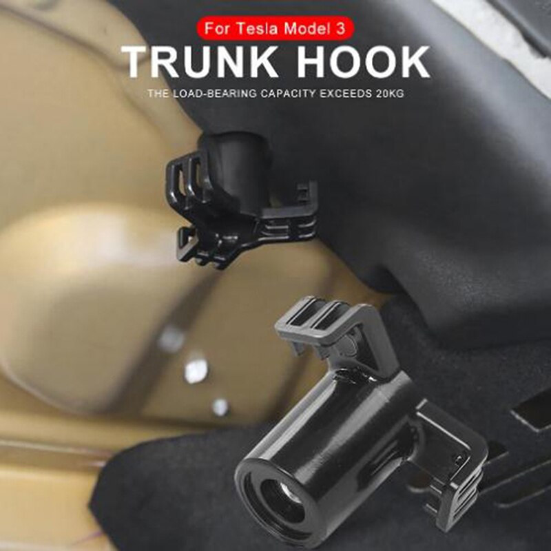 Kofferbak Haak Duurzaam Auto Bolt Cover Montage Houder Accessoires Voor Model 3