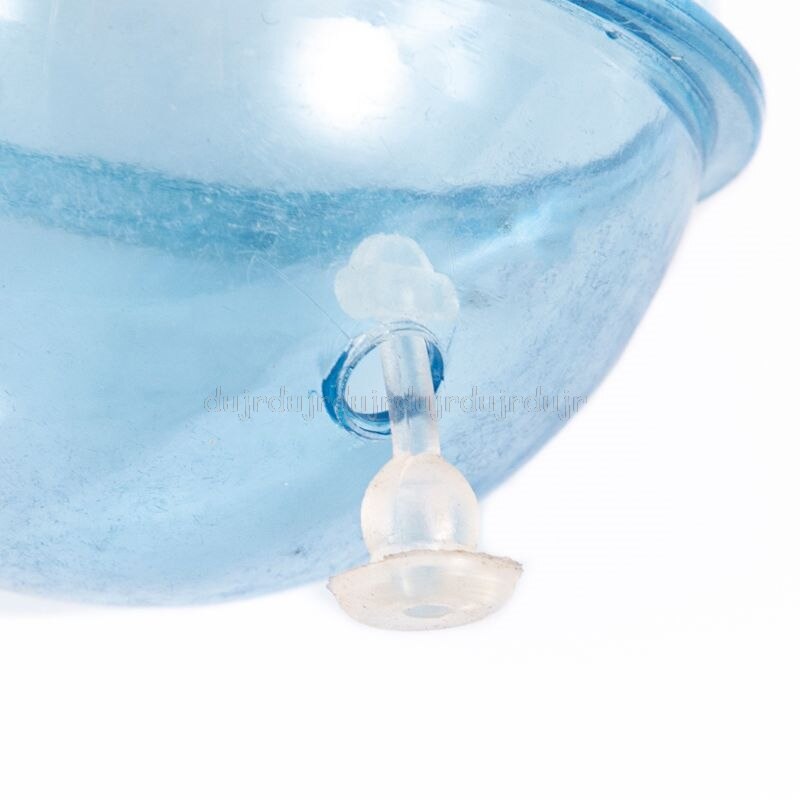Bolas de plástico ABS para pesca, bolas flotantes de burbujas de agua, aparejos de pesca de mar al aire libre, azul, rojo, 25/32/40/47mm, N22 19, 5 unids/set por juego