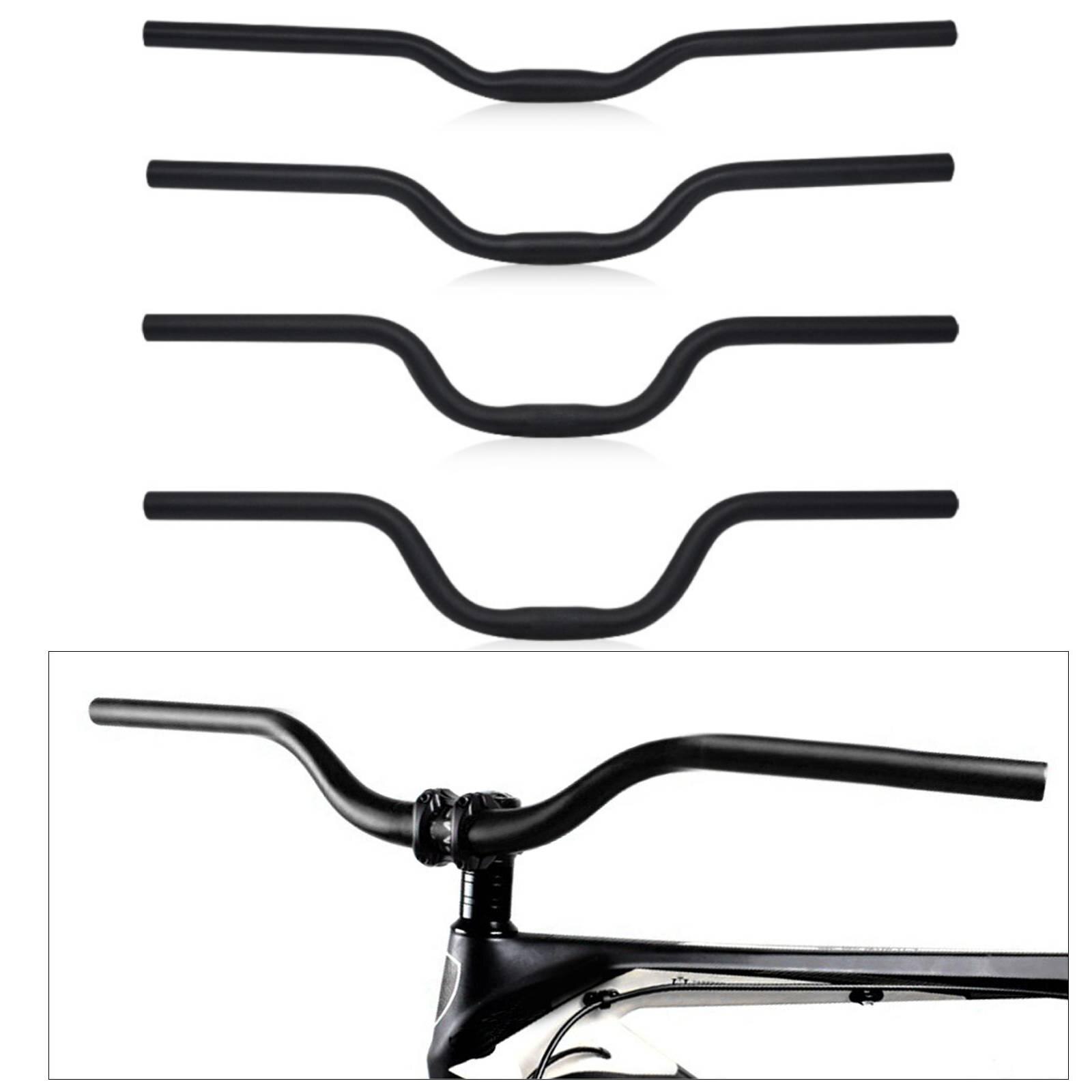 Letvægts mountainbike styr mtb down hill dh cykel ekstra lang riser stang 25.4mm 380mm 900mm high rise styr