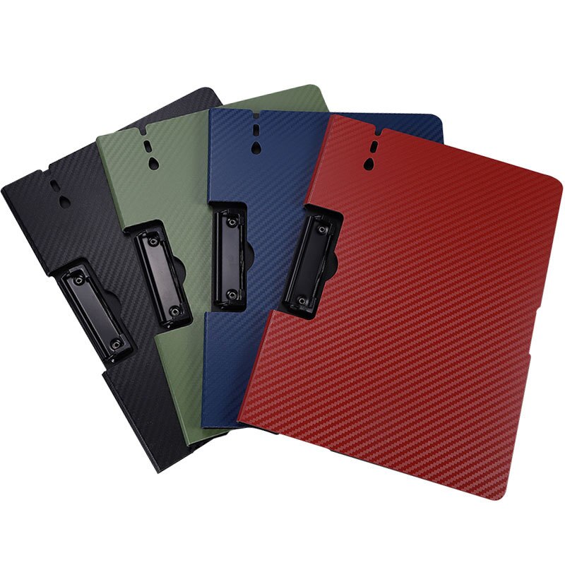 2PC A4 Vertical and Horizontal Secretary Contract Folder Board Data Storage Clip File Folder Writing Splint for Students