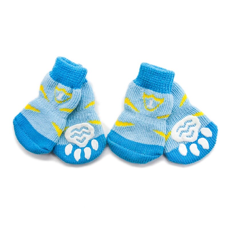 Pet Dog Stocking Cute Dogs Cotton Socks Pet Winter Warm Socks Dog Paw Protection Socks Pet Booties Supplies