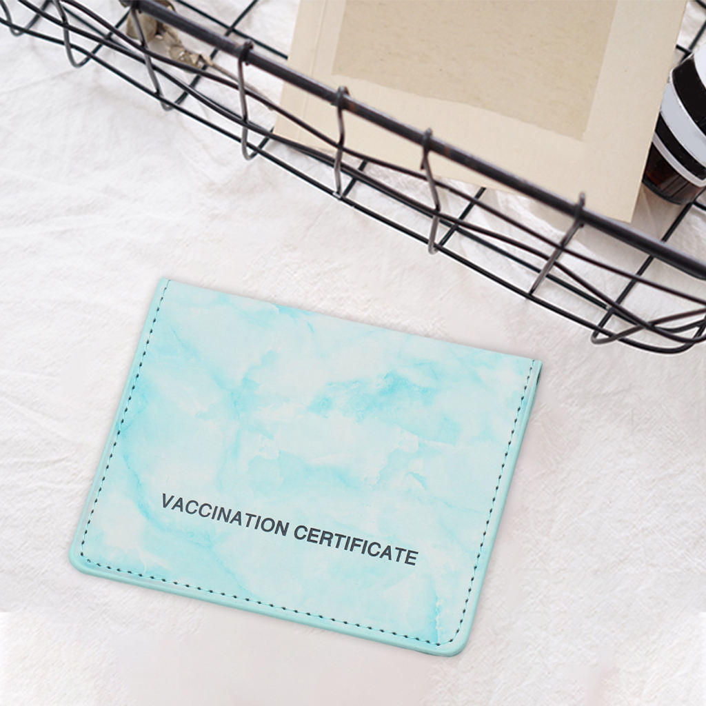 Vaccinatie Kaart Beschermhoes Slim Credit Kaarthouder Cdc Vaccinatie Kaarthouder Voor Beschermen Vaccin Certificaten