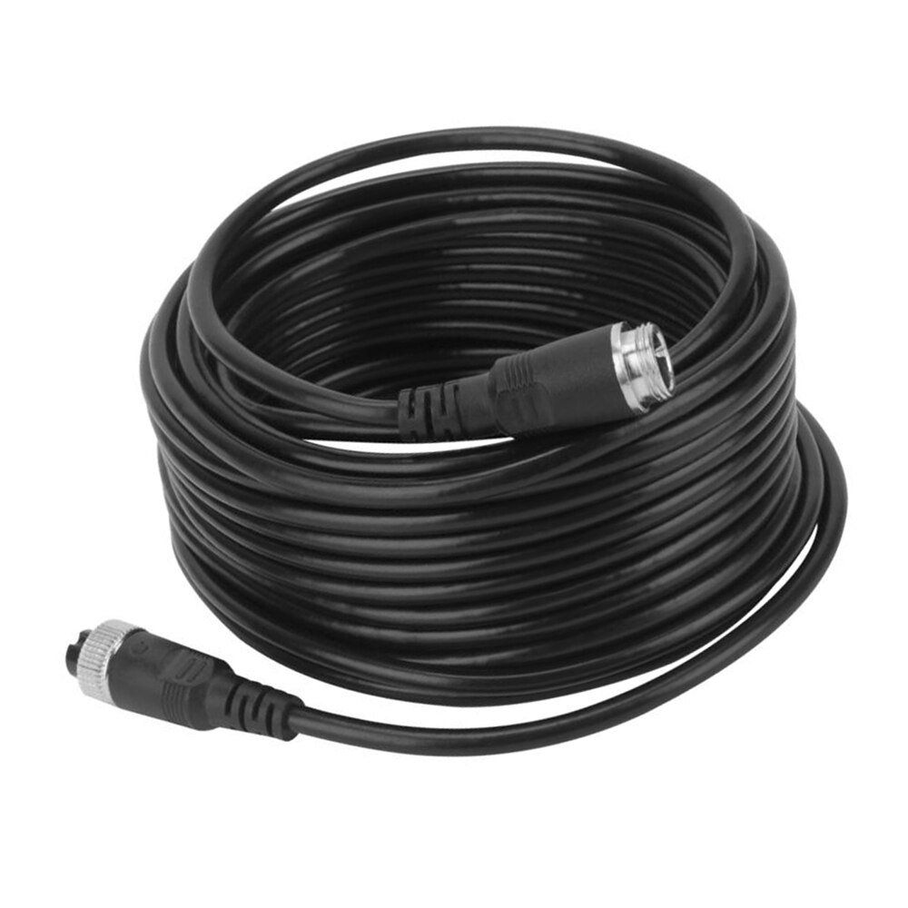 1pc Video camera Cable Black 33Ft Extension Video Waterproof Connector