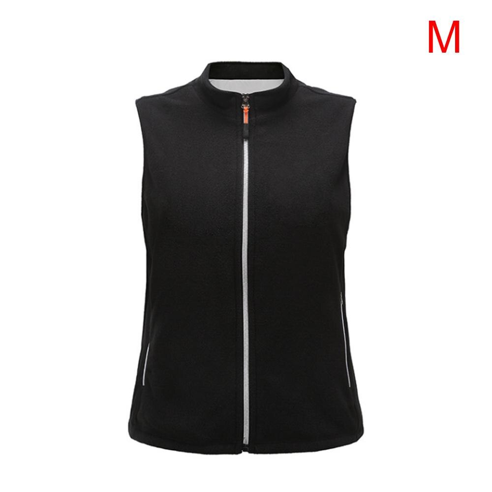 Black Xxxl Elektrische Vest Verwarmde Jas Comprimeren Body Warmer Thermische 3 Niveaus Passen Temperatuur Verwarmd 5 Verwarming Gebieden