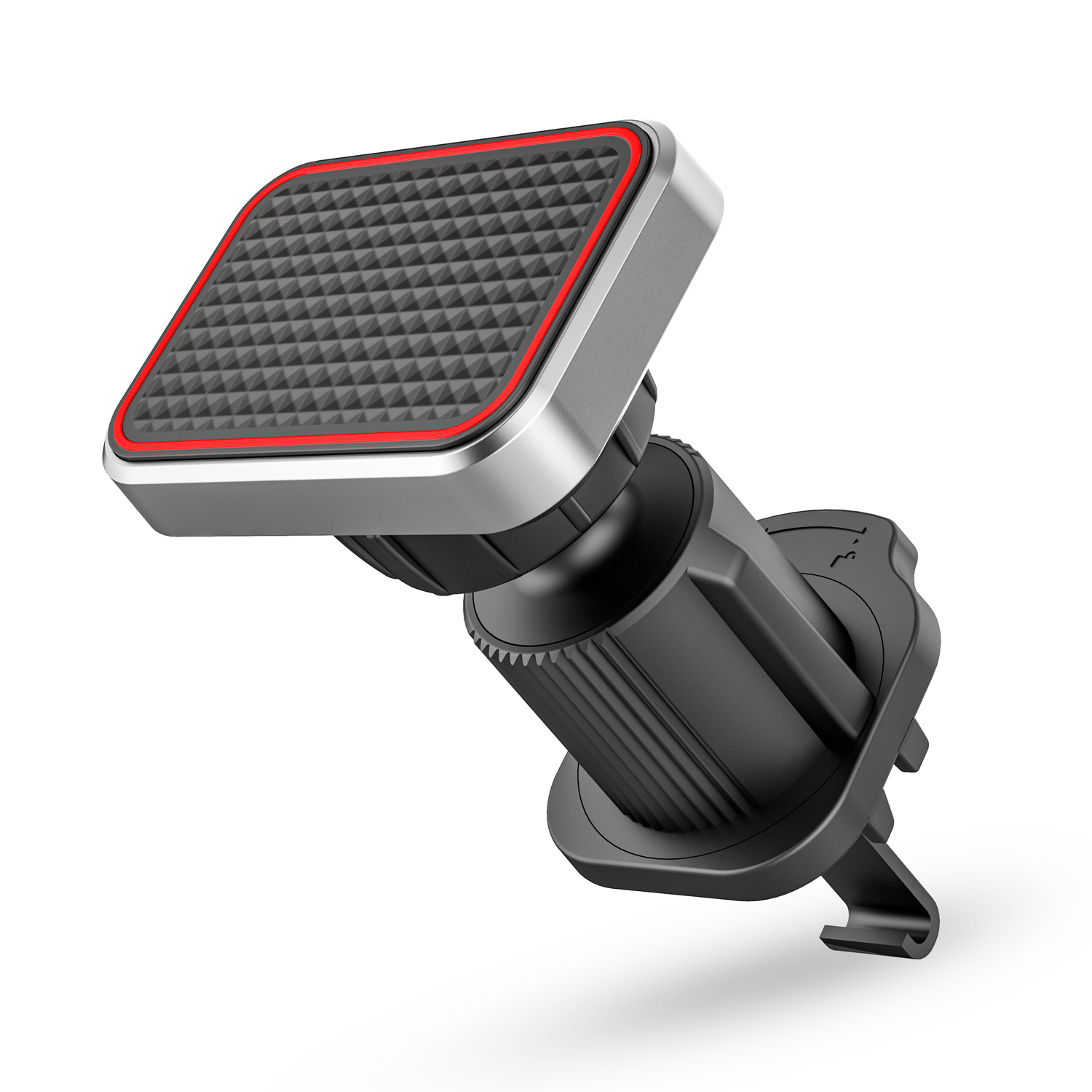 Soporte magnético para teléfono de coche, ventilación 2025, actualización de 6 imanes fuertes, gancho de montaje Universal para teléfono móvil, base de ventilación giratoria 360