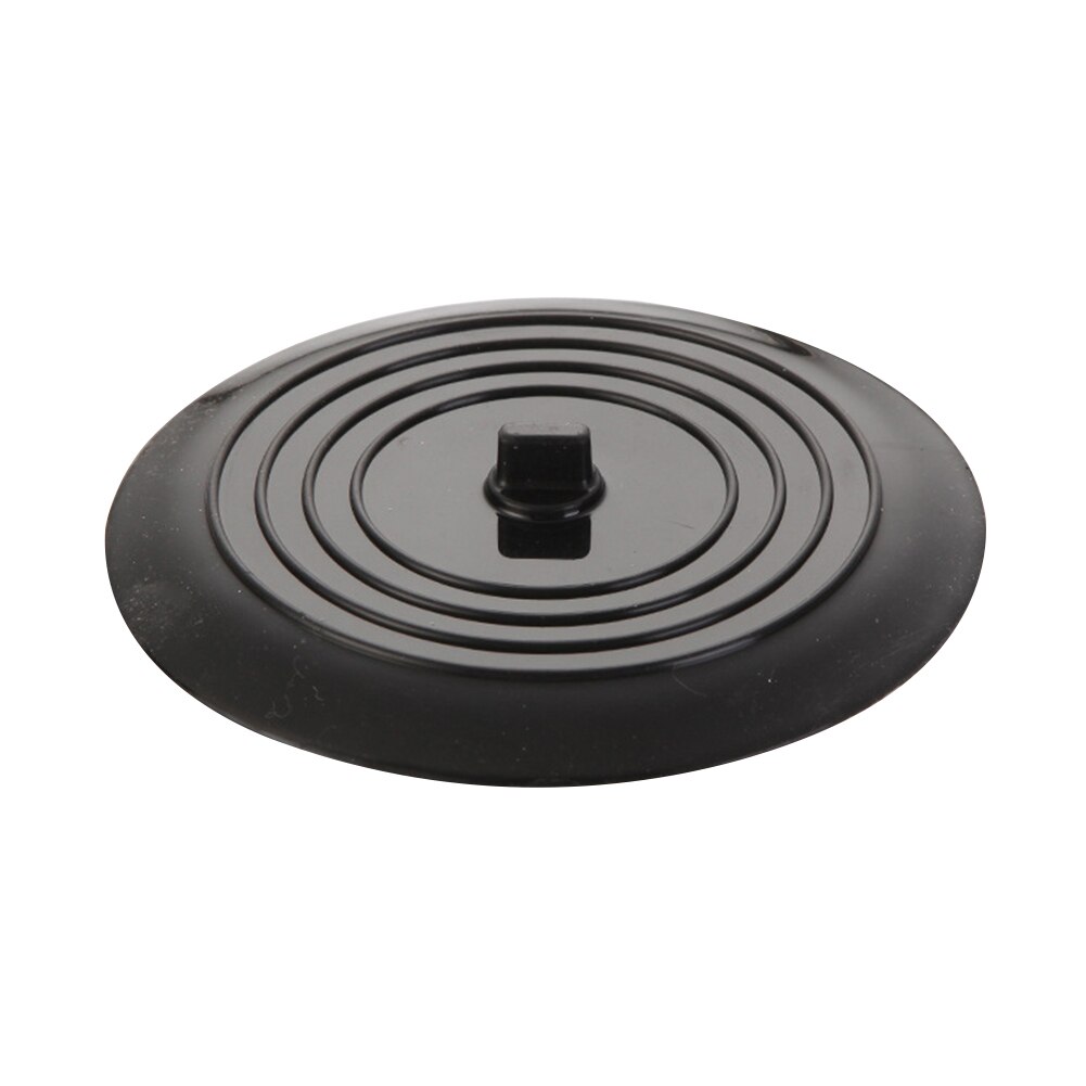 Tapa de silicona para fregadero de cocina, tapa de drenaje para el hogar, grande y redonda, multifunción: BK