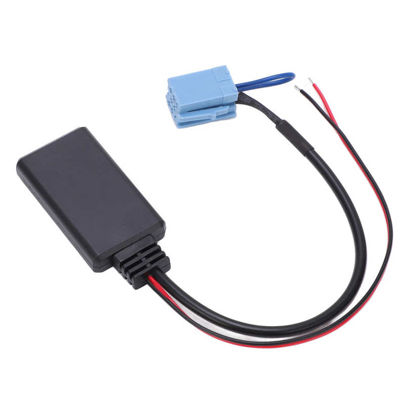 Bluetooth AUX IN Adaptor Car Bluetooth Module MINI ISO 8Pin Replacement for Smart Fortwo 450 for Grundig Radios