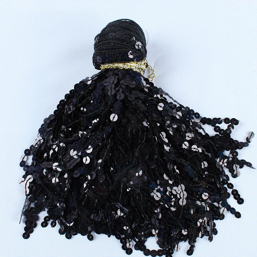 6 Metri/lotto Olografica Paillettes Nappe E Frange Tenda Decorativa pizzo ordinare Nappe Fai Da Te Accessori di ABBIGLIAMENTO patchwork