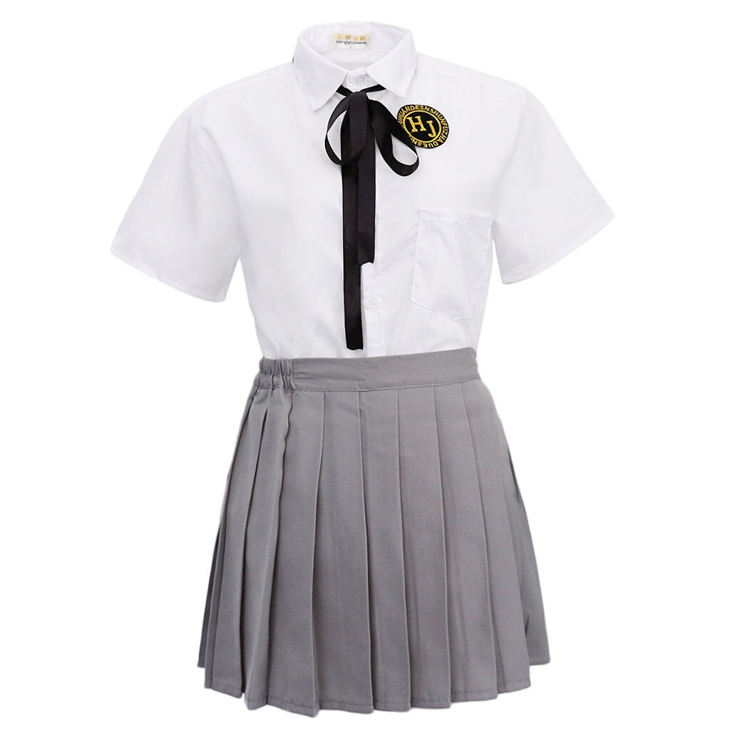 Japanese Style Uniform Sailor Suit Cosplay Costume For School Girls,Size XXL