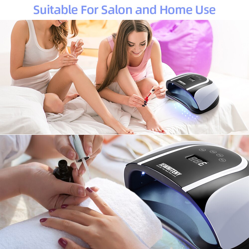 108W Nail Dryer UV LED Lamp For Gel Varnish Nails Gel Polishing 30S/60S/90S Timing Lamp Nail Dryer For Drying Nail Art Tool