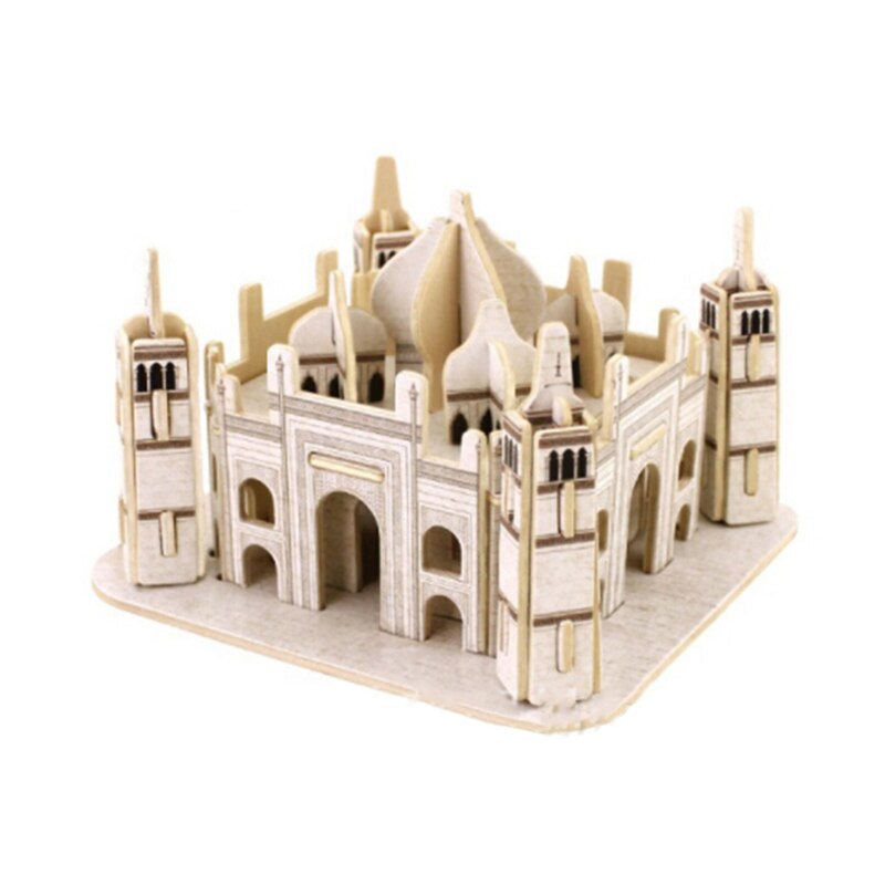 Diy Hout 3D Puzzel Speelgoed London Tower Bridge Puzzel 3D Modellen Educatief Speelgoed Kinderen Speelgoed Gebouw Model