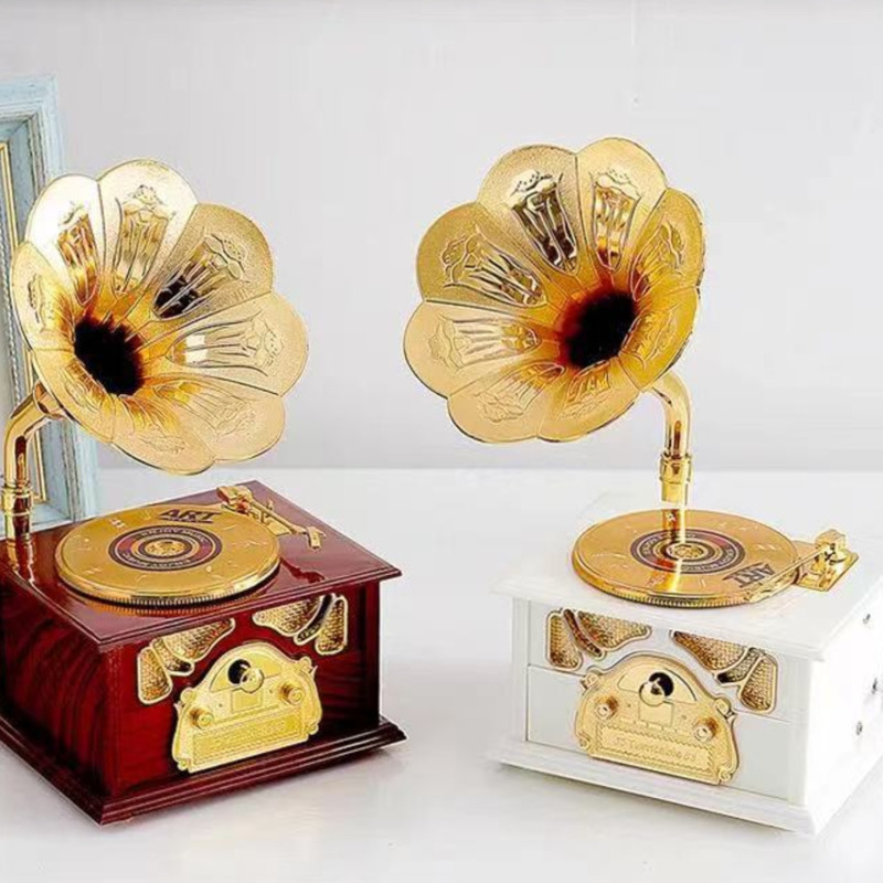 Antique Classical Retro Horn Record Gramophone Mus... – Vicedeal