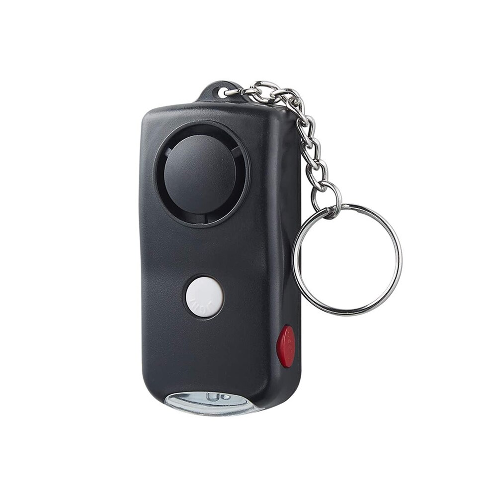 Safety Personal Alarm Convenient To Carry Emergency Safety Alarm Keychain With LED Light 130 DB