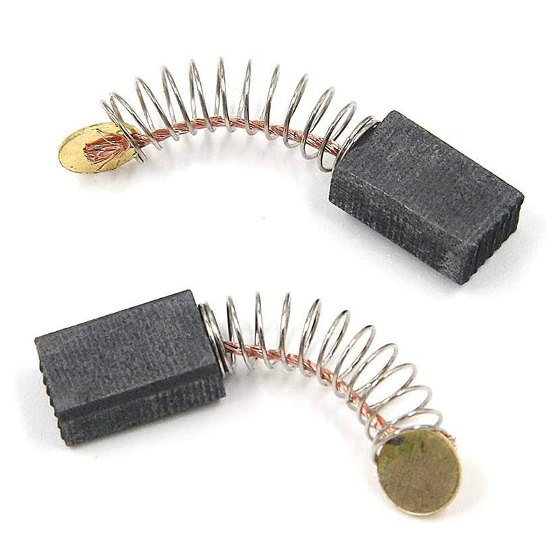 30Pcs Carbon Motor Brushes Electric Rotary Motor Tool for Dremel Electric Motors Spare Part Repair (12X8X5mm Base)