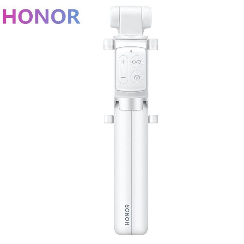 Huawei  af15/cf15 pro bluetooth selfie stick stativ bærbar trådløs fjernbetjening zoomkontrol håndholdt monopod til ios android telefon: Honor  af15 pro hvid