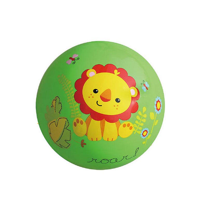 Neonato bambino che rimbalza palla Panda giraffa animale pallamano gomma afferrare mano giocattolo bambino carino educazione sviluppo mentale colorato: green