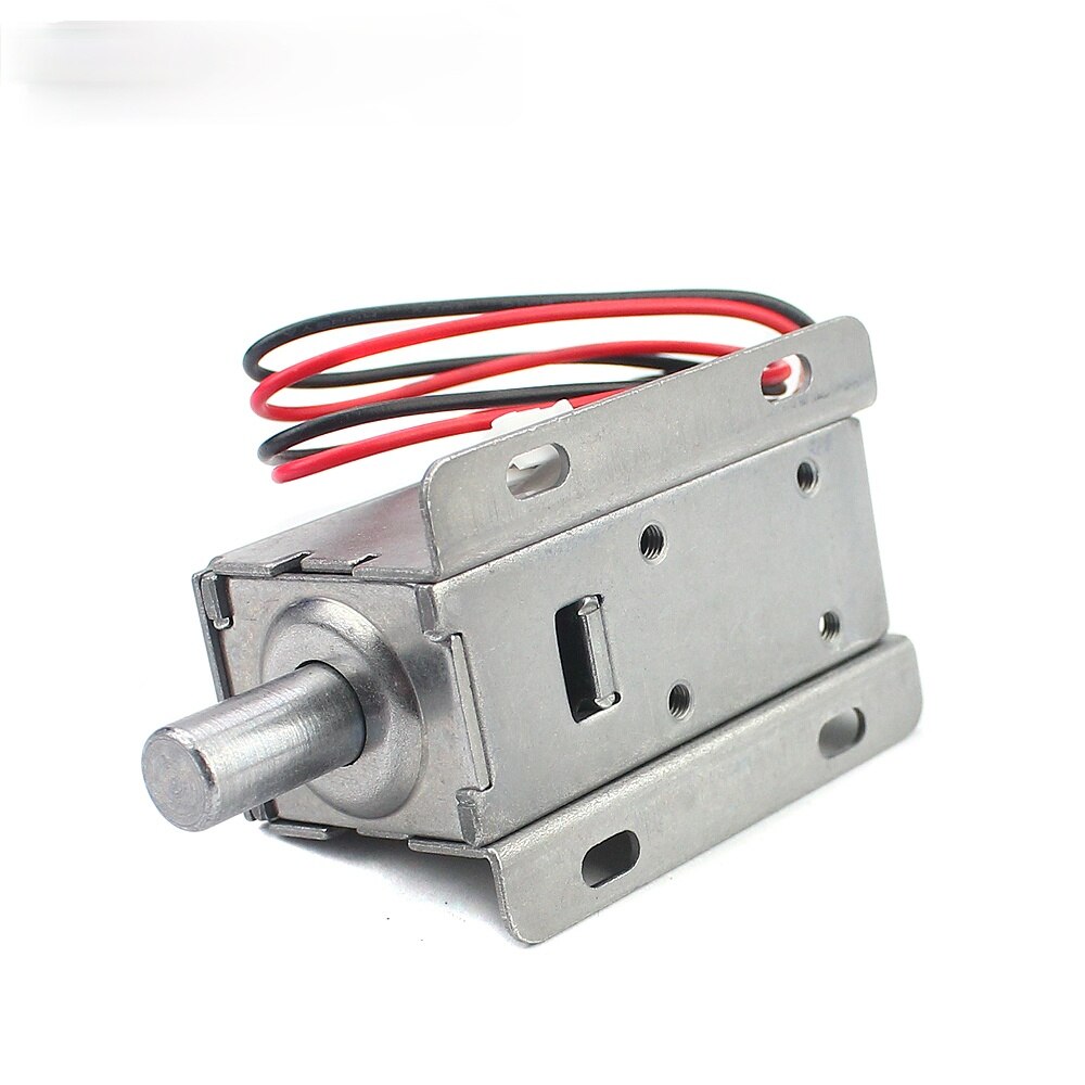 DC 12v2A Small Electric Lock Cabinet Lock Electric Bolt Lock Electronic Lock Door Gate Release Assembly Electric Control Lock