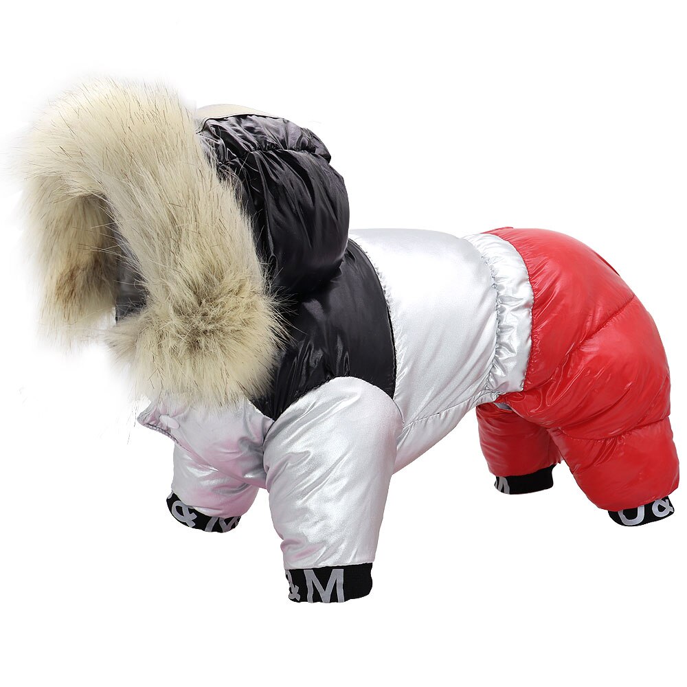 Vêtements chauds pour chiens bouledogue français | Vêtements d'hiver pour chiens Chihuahua Yorkies, manteau pour animaux domestiques, veste pour chiens, vêtements pour animaux domestiques Ropa Perro: Rouge / 10