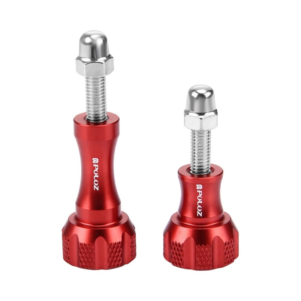 PULUZ CNC Aluminium Thumb Knop Roestvrij Bout Moer Schroef Set voor GoPro HERO Action Camera Schroef Set Goud/zwart/Blauw/Rood