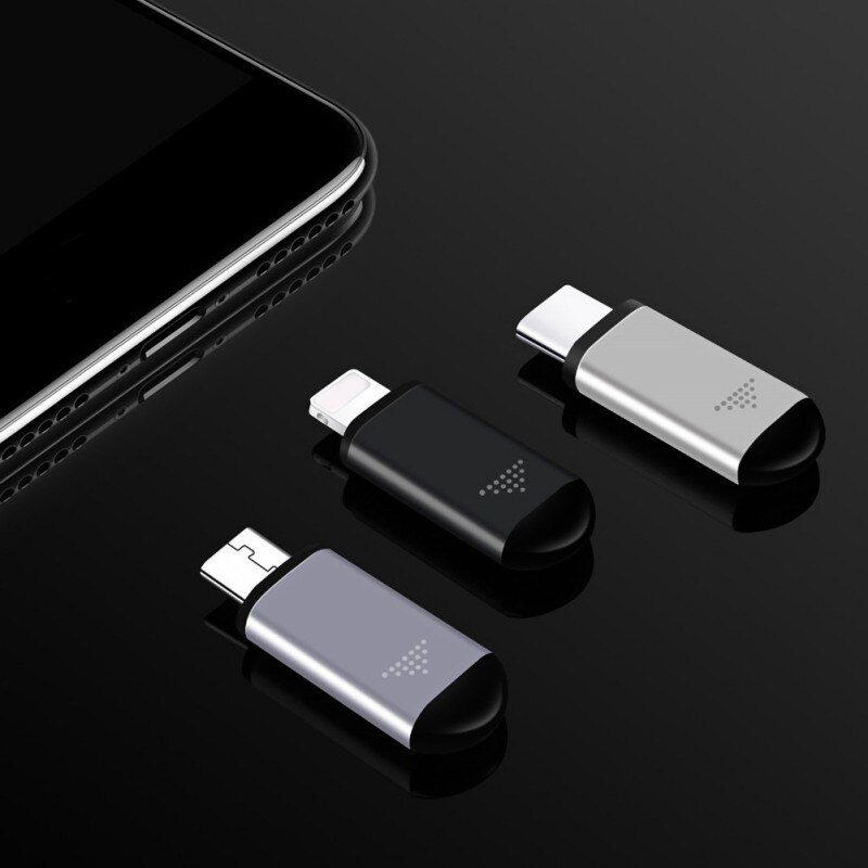 Adaptateur de télécommande infrarouge sans fil d'appareils d'ir de couleurs argentées noires pour le contrôle sans fil Micro d'usb/type-c IR
