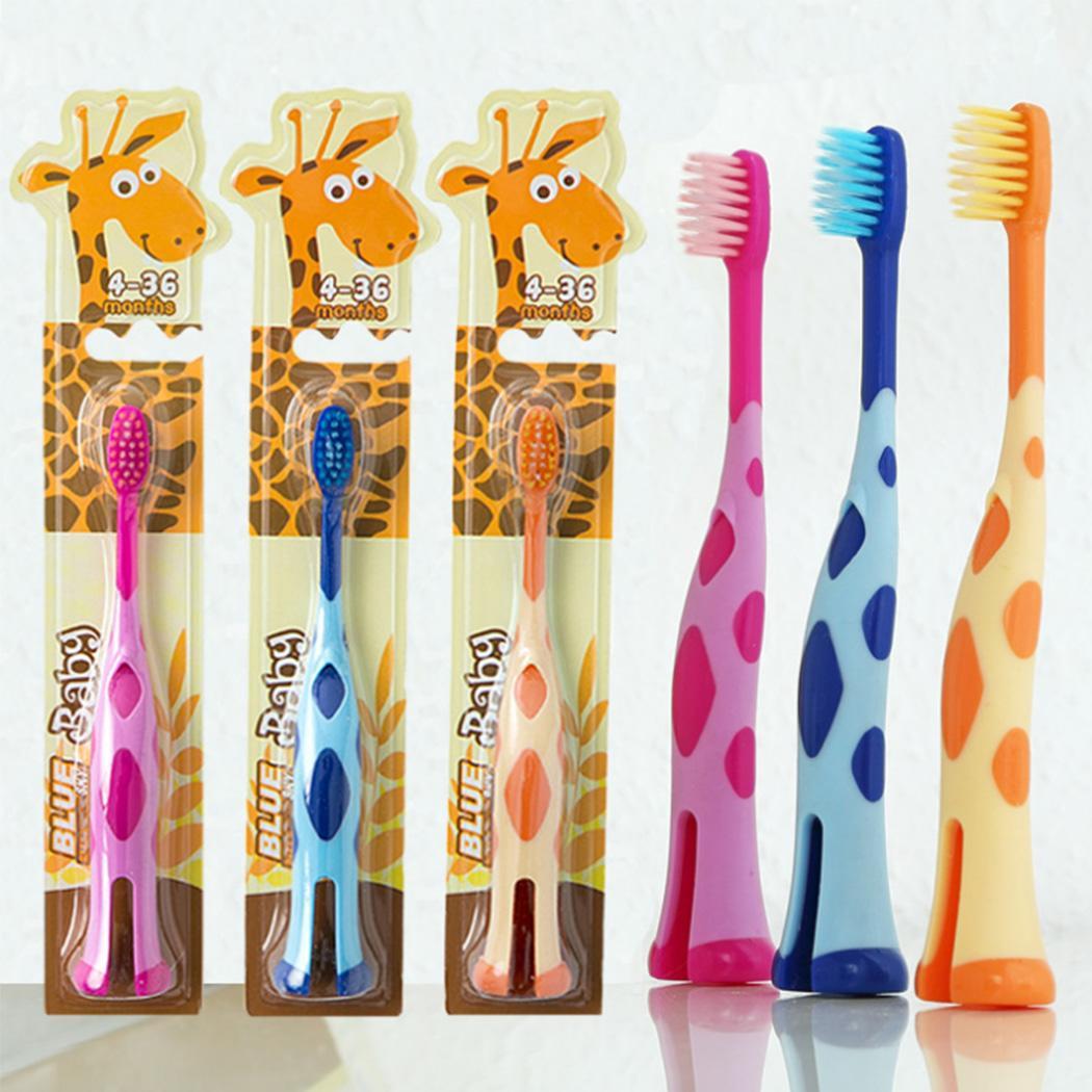 Random Cute Care Cartoon Soft Teeth Toothbrush for 3 Years Old Children Toothbrush Kids
