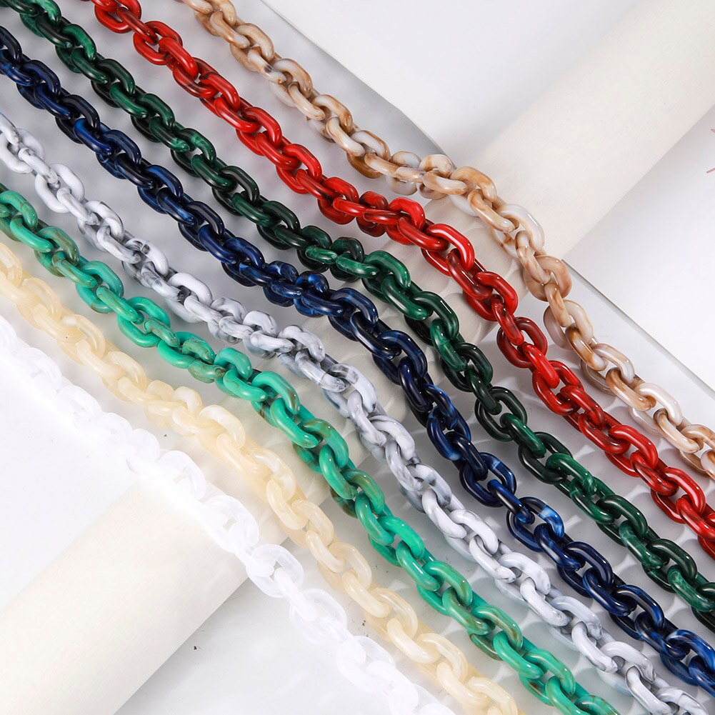 Teamer Punk Bril Ketting Voor Mannen Vrouwen Acryl Lanyard Zonnebril Kettingen Straps Cords Hals Houder Brillen Anti-Slip Ketting