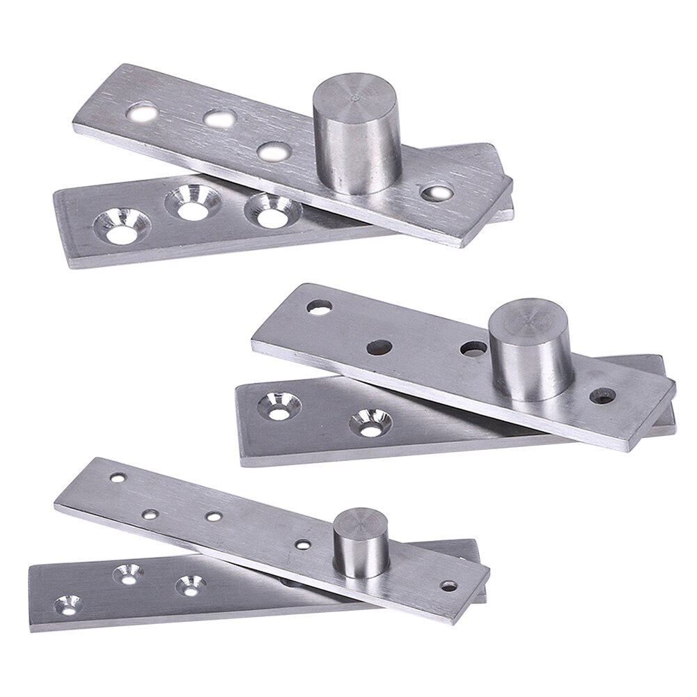 Matériel de porte charnière de Pivot d'acier inoxydable de 360 degrés tournant vers le bas placard dissimulent le changement de noyau de meubles