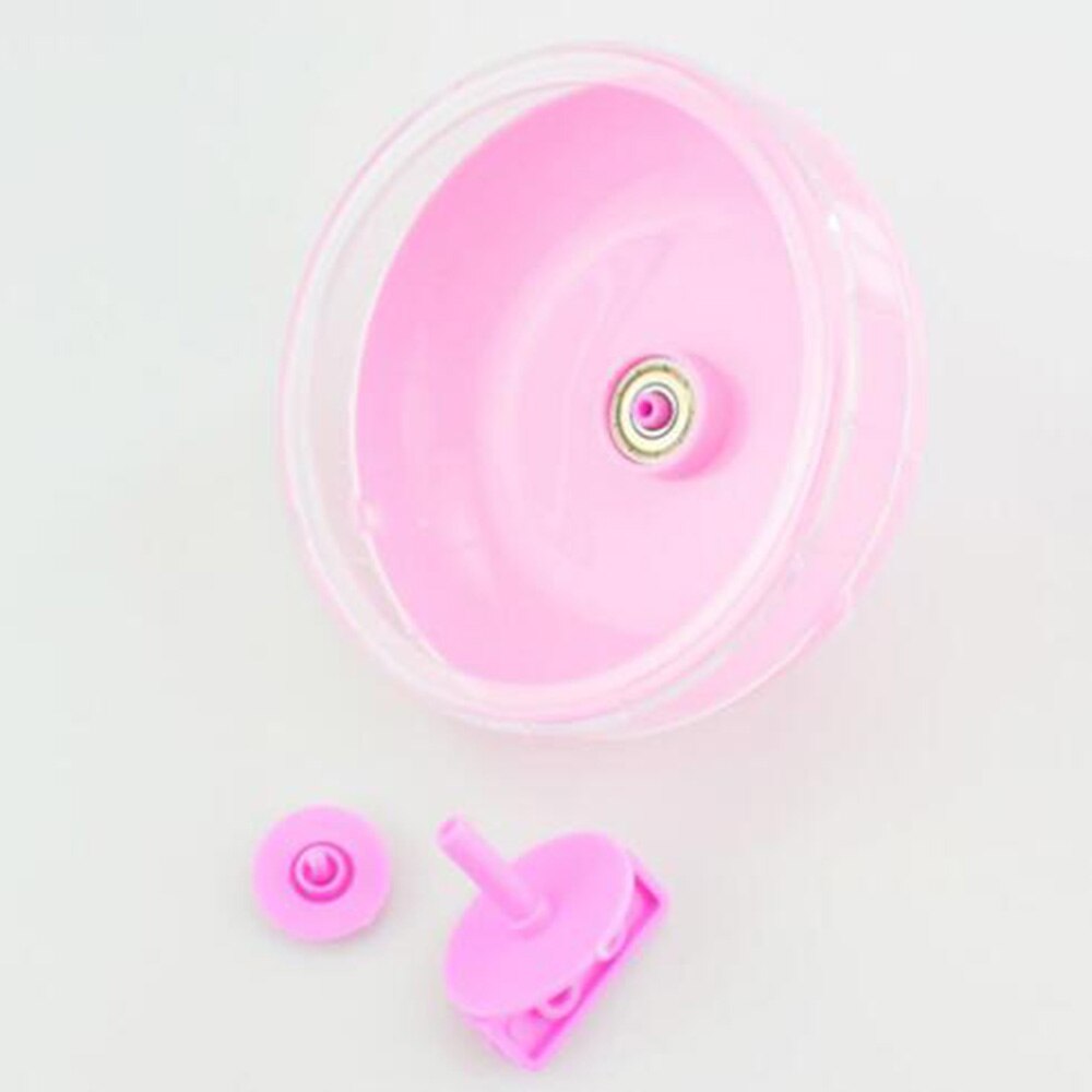 Hamster Wiel Kleine Dieren Speelgoed Leuke Plastic Oefening Ronde Wiel Roller Stille Sport Huisdier Speelgoed Dierbenodigdheden: pink