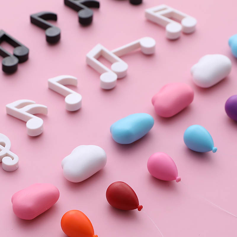 1Set Refrigerator Magnets Plastic ABS/Magnet/Iron Multi Purpose Fridge Magnet 3D Cartoon Shape Refrigerator Stickers Home Decor