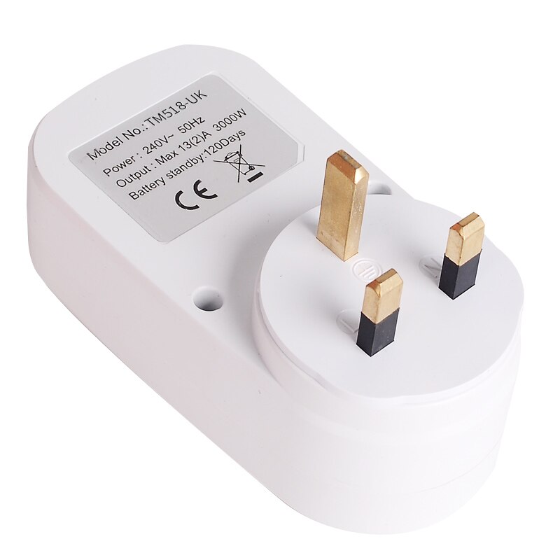 UK Plug British Outlet 7 Days Weekly Programmable Digital Plug Socket Timer Switch Time Relay Wall Clock Power AC 230V 220V 50Hz