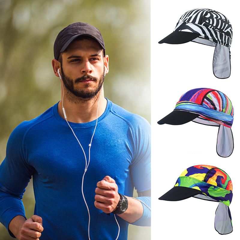 Hiking Cap Quick Drying Breathable Anti-sweat Sunshade Folding Flap Hat Headwear For Bicycle Riding Running Fishing Climbing