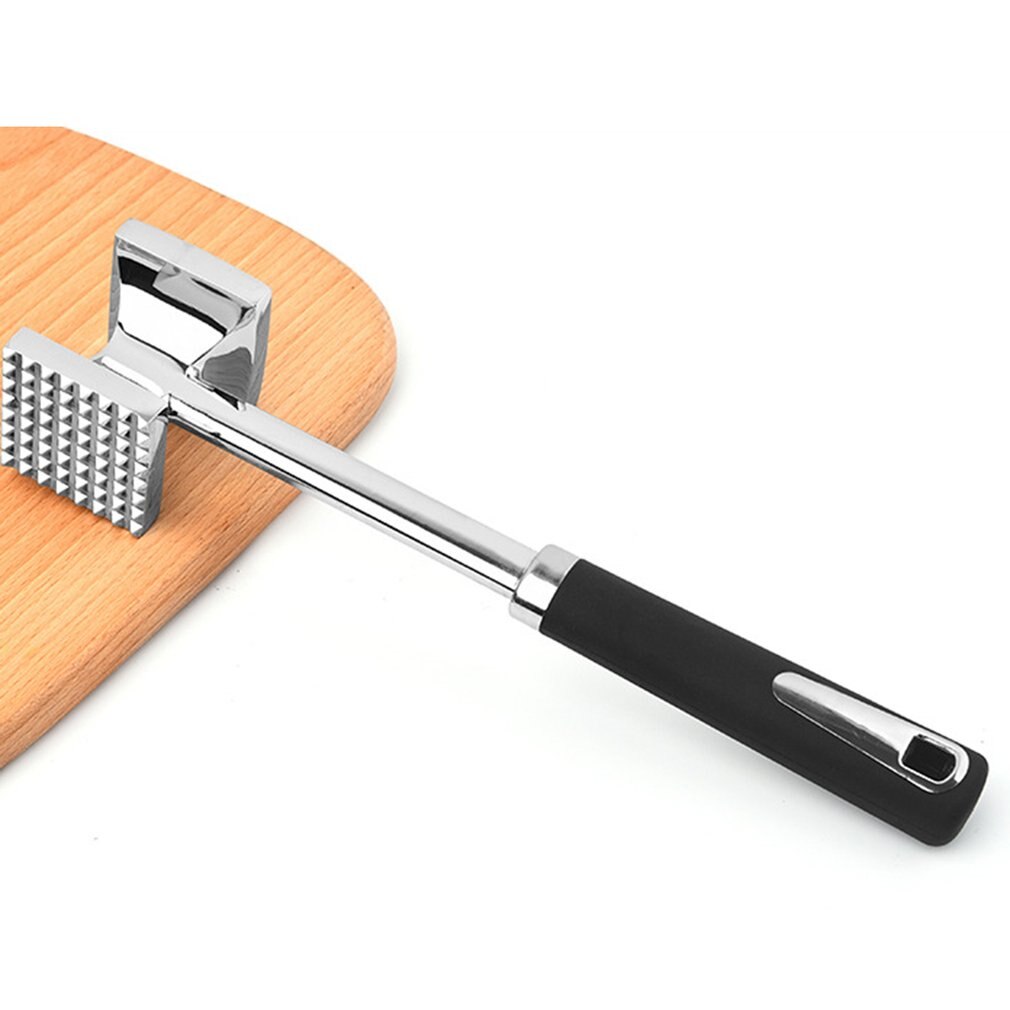Vlees Beat Geruite Tender Hamer Steak Tenderizer Hamer Rvs Klop Hamer Huis Keuken Mallet Tool