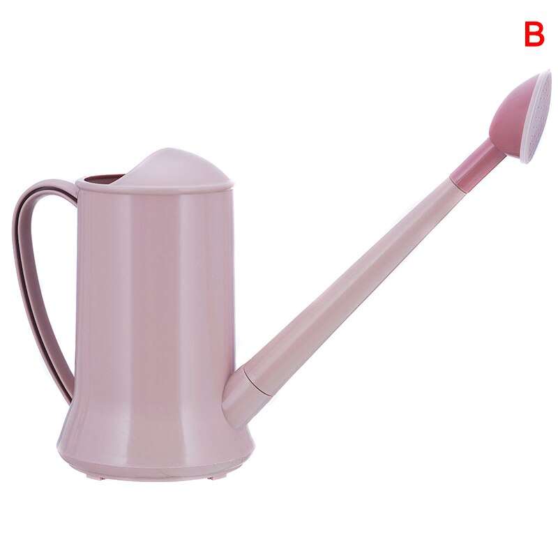 1.8/2L Kunststoff Gießkanne Outdoor Indoor Garten Gießkanne für Wohnkultur Langen Stiel Auslauf jardin 66CY: Pink B