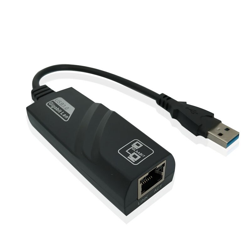 USB3.0/2.0 Gigabit Wired Adapter Usb to RJ45 Port Network LAN Computer Laptop 100/1000M External Network Converter