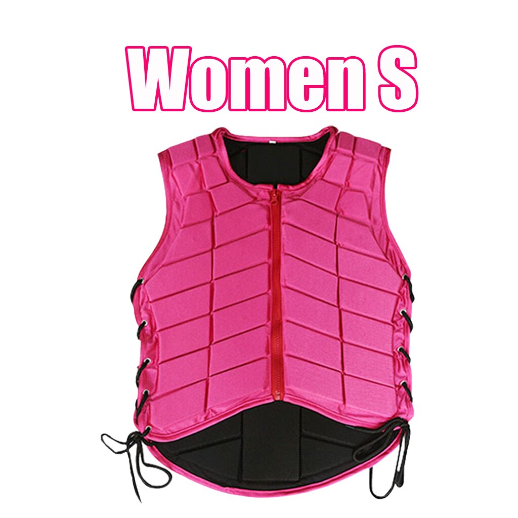 Breathable Plus Size Vest Pink Equestrian Vest Horse Riding Training Safety Waistcoat Body Protector With Nail clippers