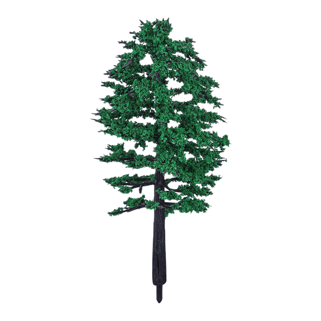 4/5/6/7/9/11/15 Cm Sandboxie Model Trees Micro Landscape Decoration For Roadsides - Green: 10Pcs 15cm