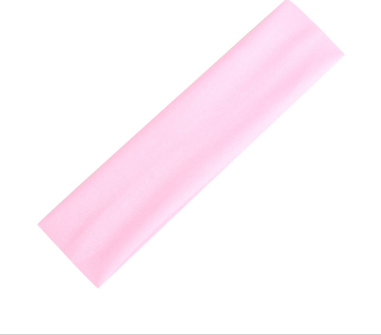 Banda para el sudor Diadema Elasticidad Bandas para el sudor Banda elástica para el cabello Seguridad deportiva Yoga Baloncesto Gimnasio Deporte para hombres y mujeres: Rosa