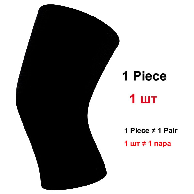 1 Pcs Knee Warm Support Brace Tom&#39;s HUG Leg Arthritis Injury Sleeve Elasticated Bandage knee Pad Charcoal Knitted Elbow kneePad: black / XL