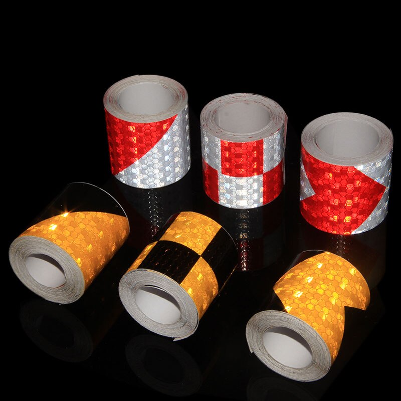 5x300CM Car Reflective Tape Decor Decals Car Warning Safety Reflectante Tape Film Car Reflector Sticker Car Accessories Exterior