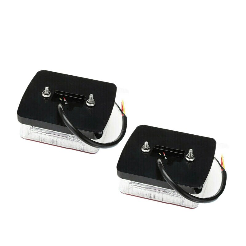 Kit de luces traseras LED sumergibles para remolque, barra de luz, accesorios, resistentes al agua, camión, 95x111x40mm, 2 uds.