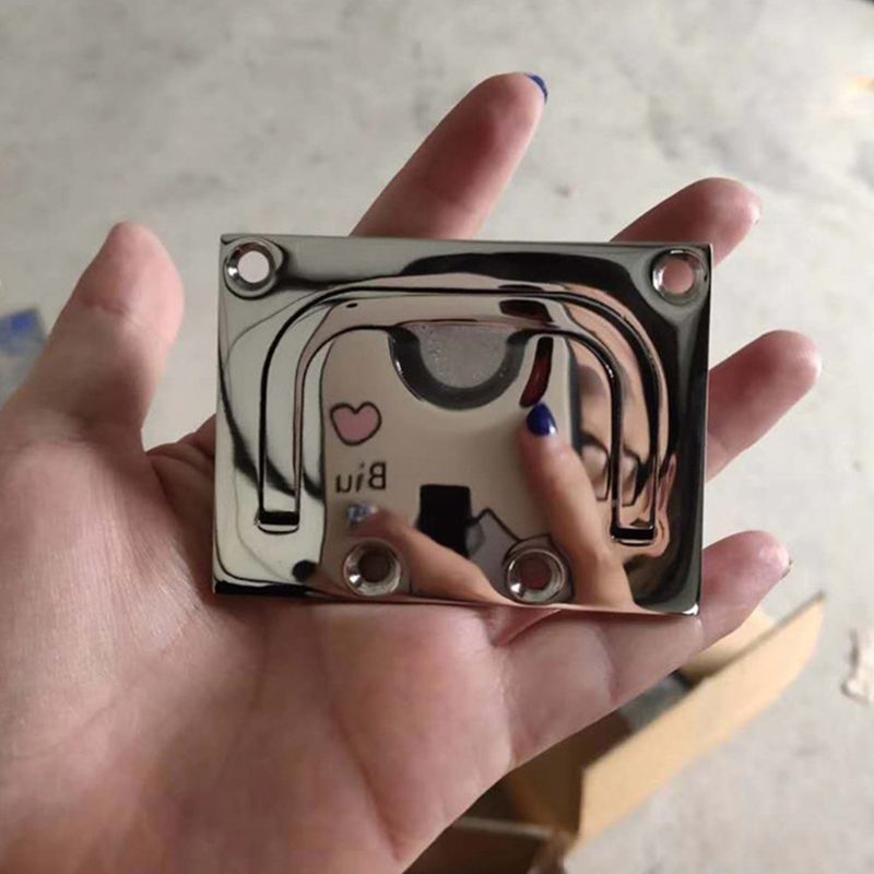 Deck Cover Handle Lifting Stainless Steel Square Floor Lock Ring Floor Buckle 11UA