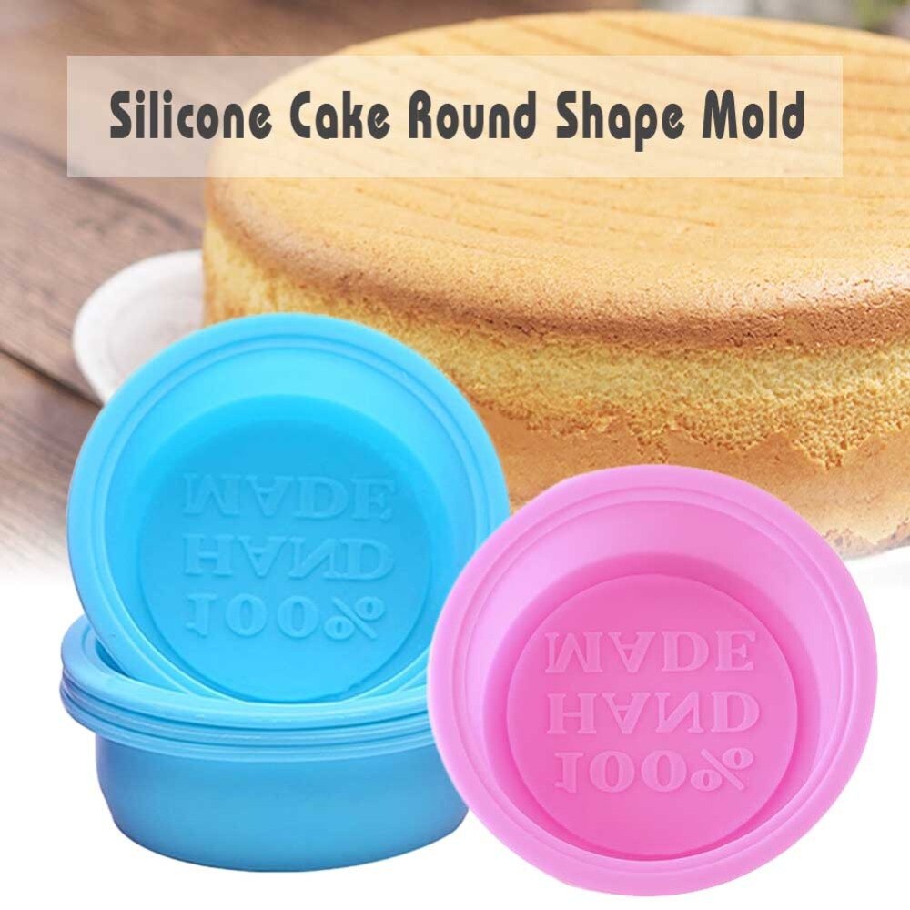 Moule à gâteau en Silicone de 10.5/16.5cm, forme ronde, ustensiles de cuisine, Desserts Mousse, outils de cuisson