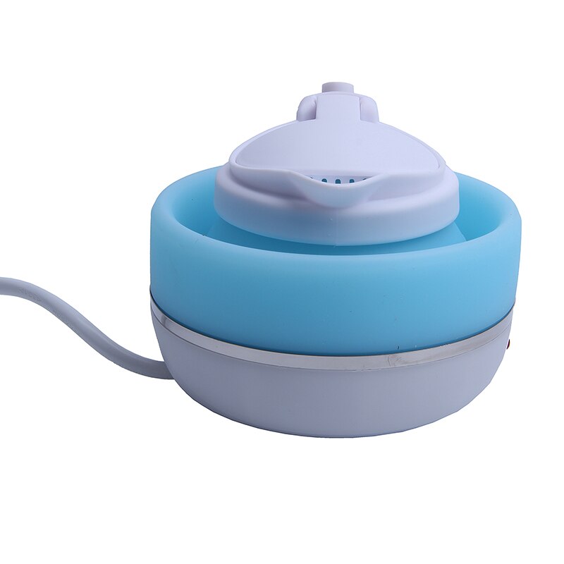 Absf 0.75l elektrische waterkoker siliconen opvouwbaar 680w draagbare reis camping waterkoker instelbare spanning thuis elektrisch apparaat