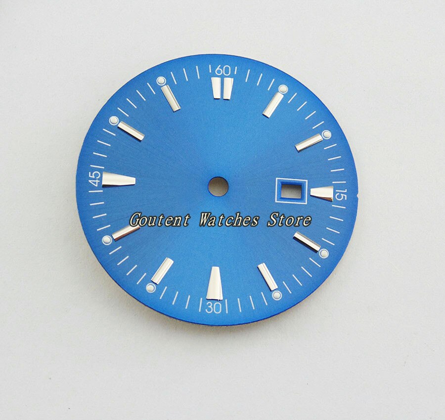 35mm Steriele Wijzerplaat Fit Mingzhu 2813/3804 beweging heren Horloge Gezichten