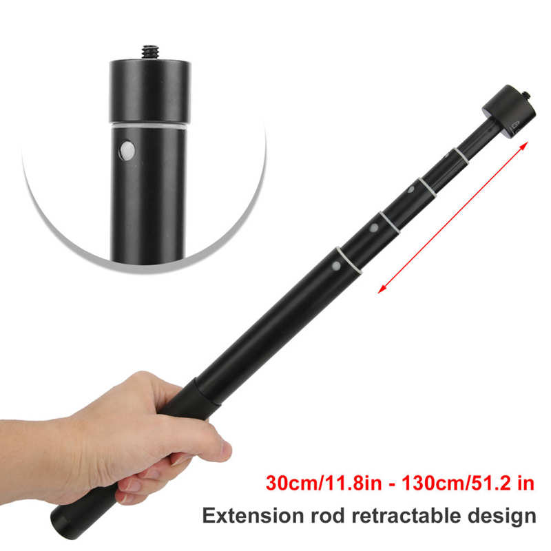 Statief Voeten Mini Statief Benen 130Cm Verlengstuk Statief Set Verstelbare Statief Selfie Monopod Extension Pole Stand Statief