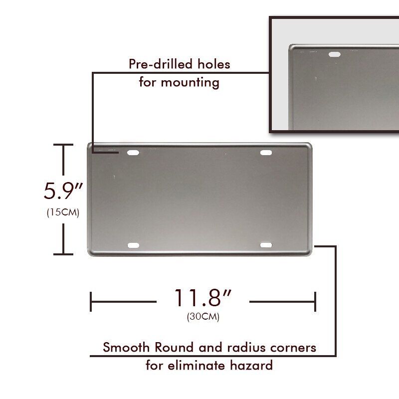 Ti amo targa auto targa in metallo decorazioni per la casa Vintage ▾ targhe in metallo sbarra pub bar arredamento targa in metallo box auto pittura